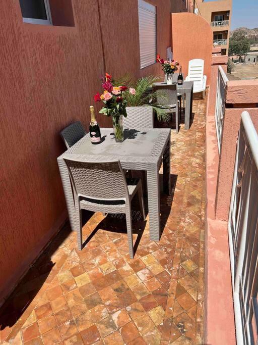 Appartement Haut Standing 3 Chambres Avec Terasse Quartier Gueliz Hivernage A Marrakech I19 Marrakesh Buitenkant foto