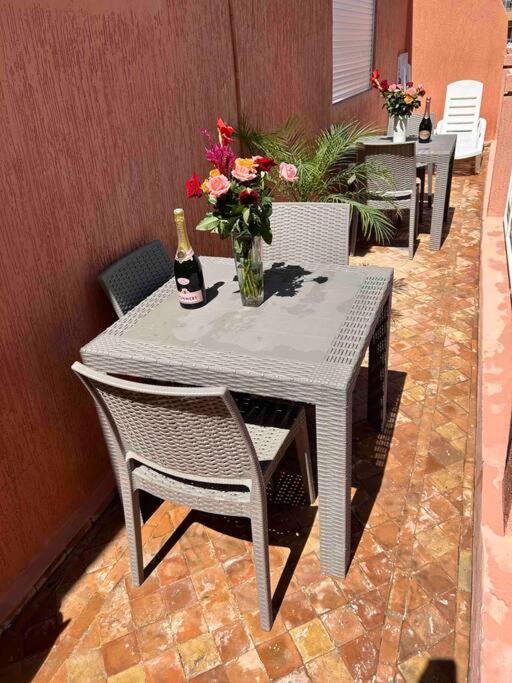Appartement Haut Standing 3 Chambres Avec Terasse Quartier Gueliz Hivernage A Marrakech I19 Marrakesh Buitenkant foto