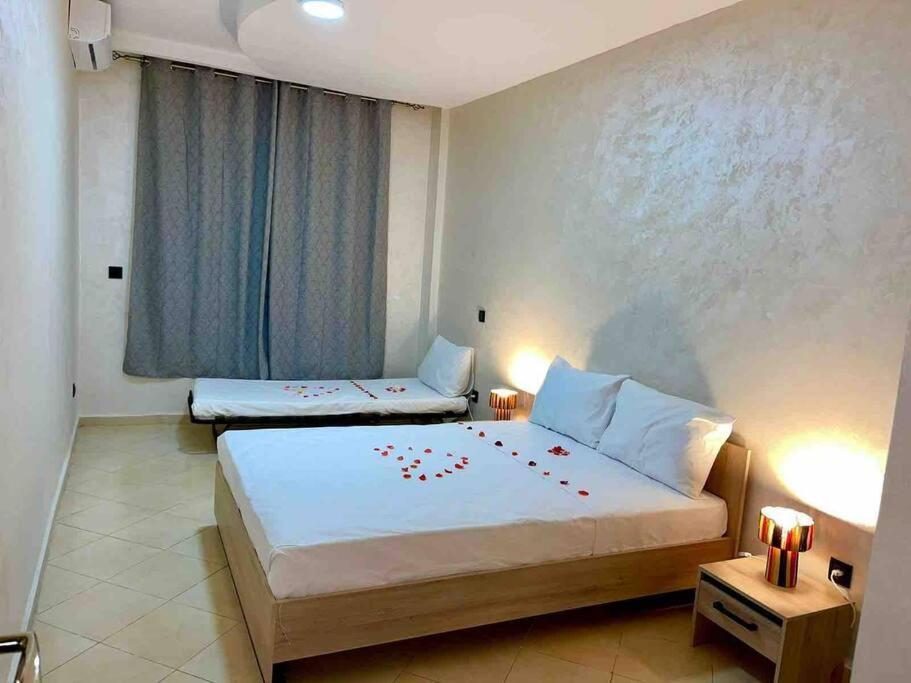 Appartement Haut Standing 3 Chambres Avec Terasse Quartier Gueliz Hivernage A Marrakech I19 Marrakesh Buitenkant foto