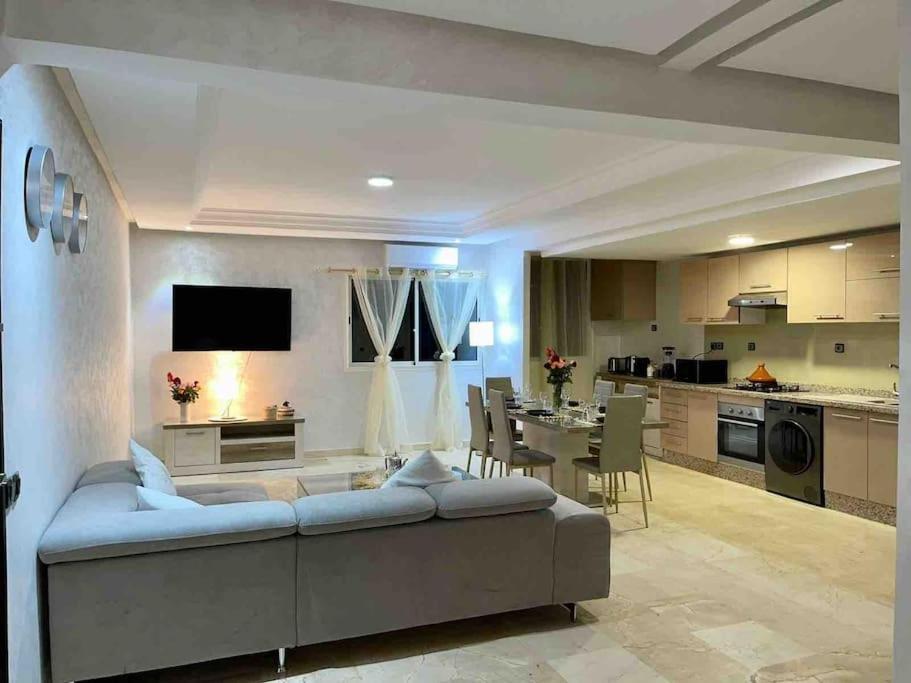 Appartement Haut Standing 3 Chambres Avec Terasse Quartier Gueliz Hivernage A Marrakech I19 Marrakesh Buitenkant foto